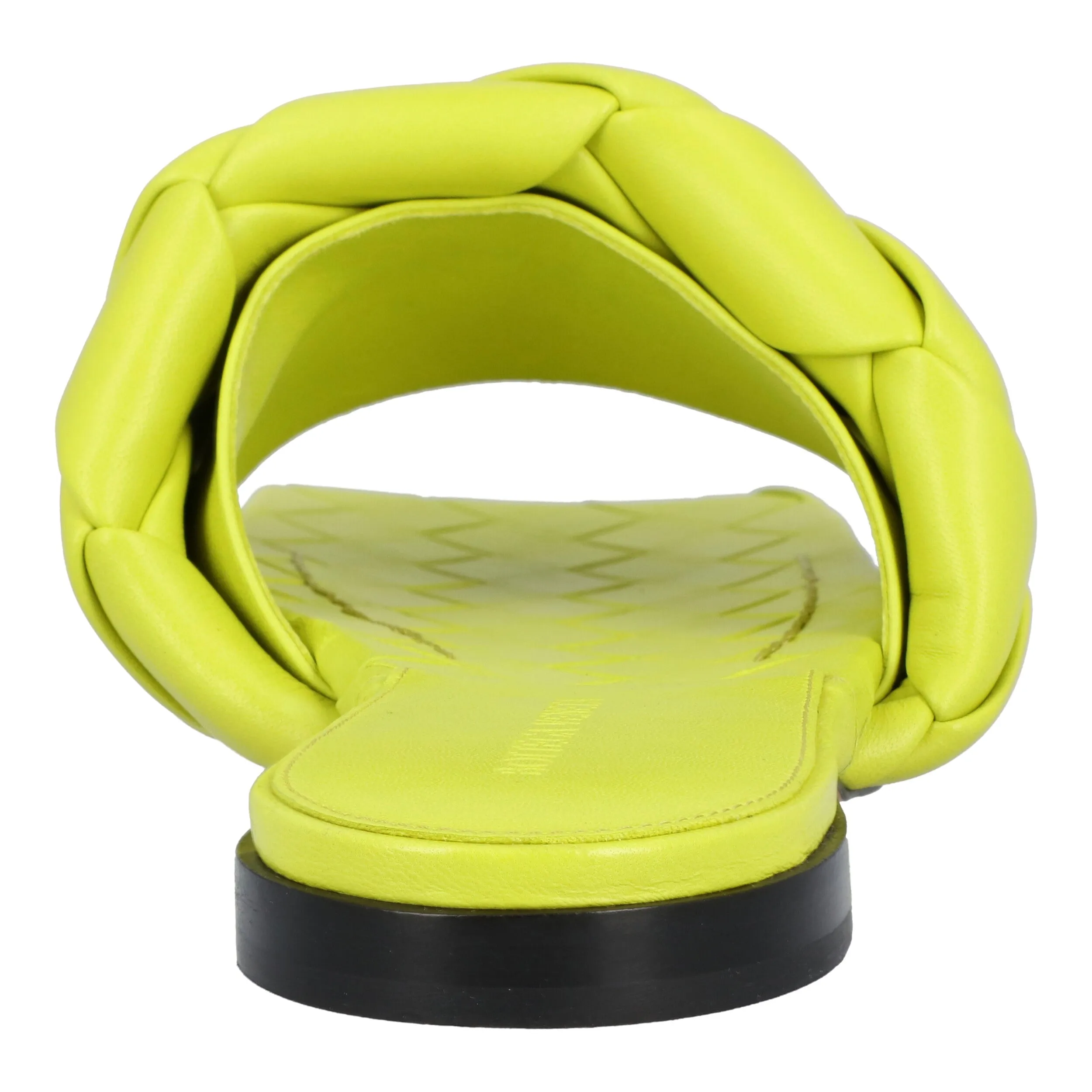 Bottega Veneta Lido Flat Sandal yellow