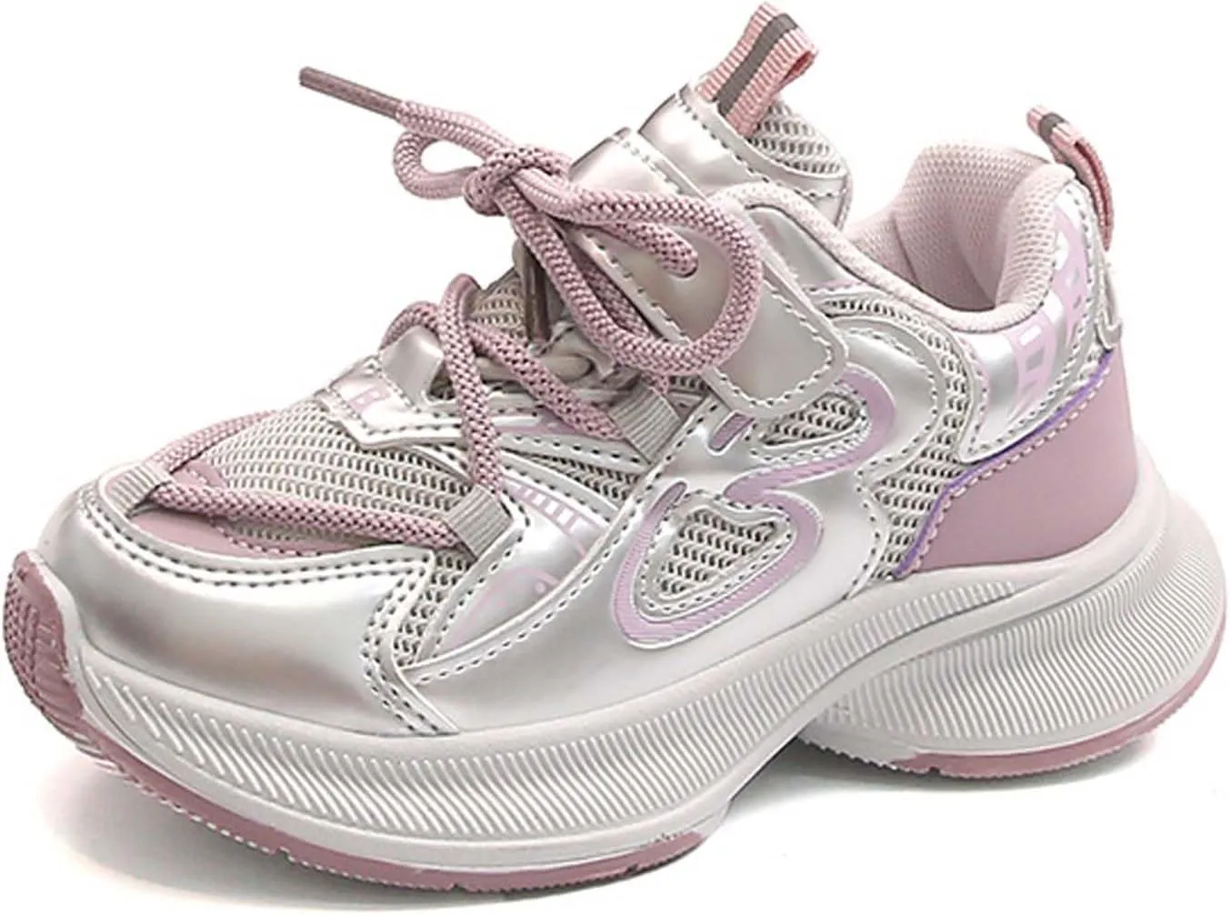 Children's Sports Shoes-Boys Girls Sports Tennis Shoes Lightweight Breathable Running Shoes Outdoor Non-Slip Training Shoes