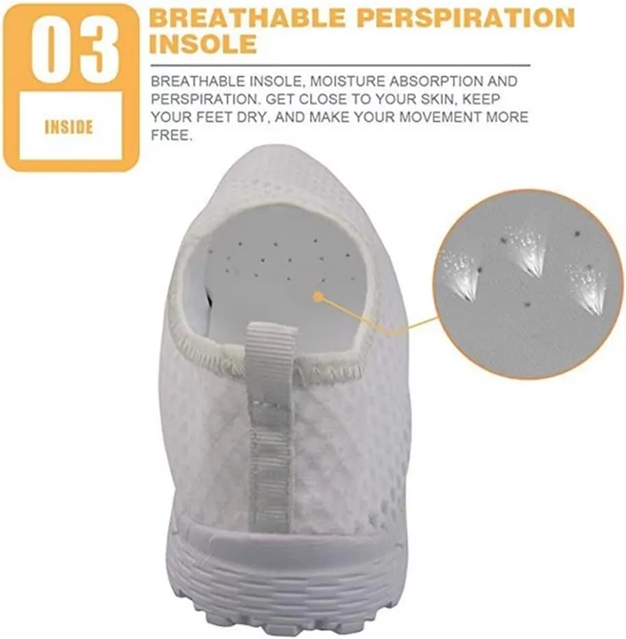 KEIAHUAN Trendy Women Running Shoes Casual Lightweight Sneakers Casual Mesh Training Shoes Non-Slip