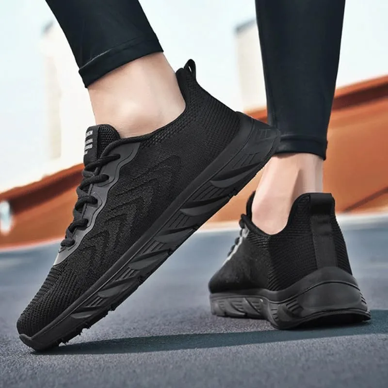 Mens Casual Dress Sneakers Mesh Business Oxfords Casual Dress Lace-Up Lightweight Walking Shoes