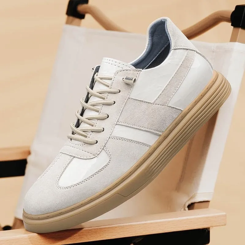 Men's Dress Sneakers Casual Lace up Oxford Formal Shoes Business Casual Comfortable Walking Shoes