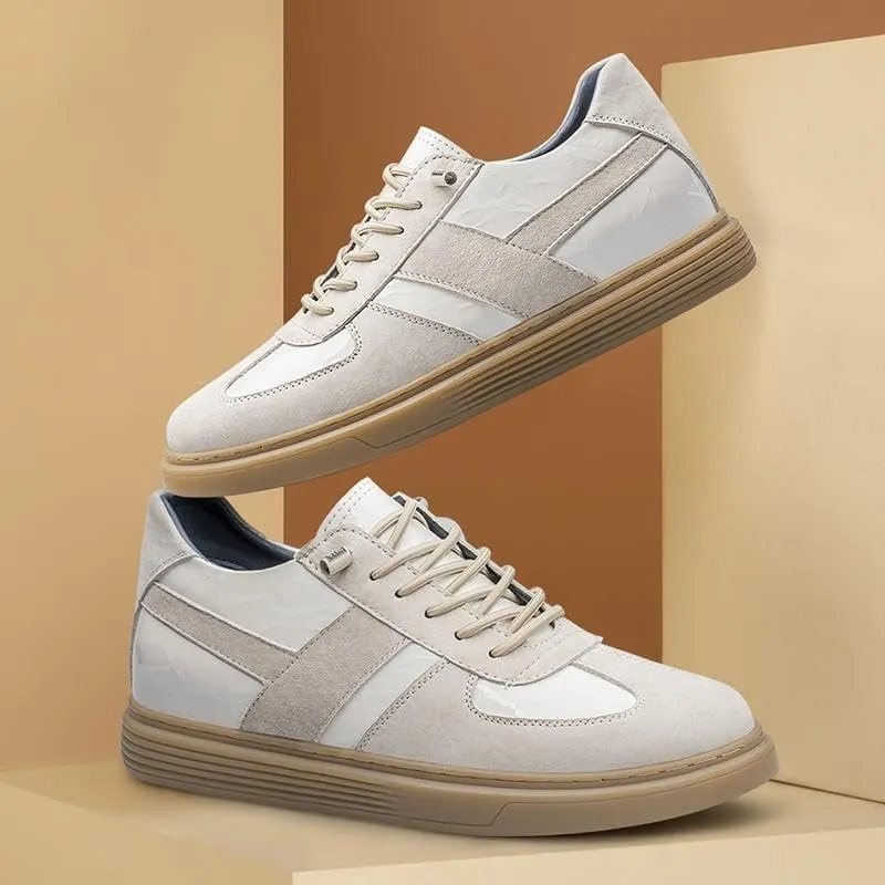 Men's Dress Sneakers Casual Lace up Oxford Formal Shoes Business Casual Comfortable Walking Shoes