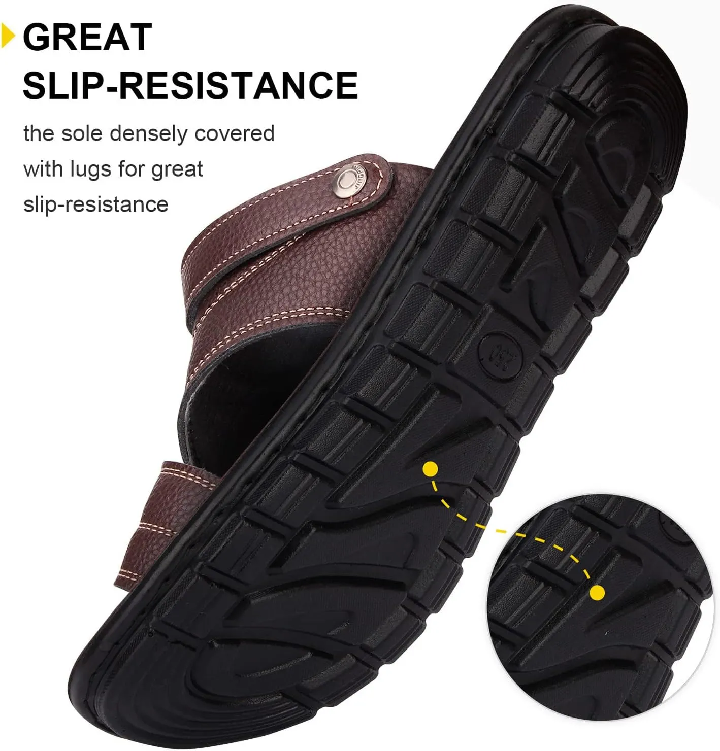 Men's Sandals 2024 Men Summer Two Wear Buckle Strap Casual Open Toe Flat Soft Bottom Breathable Shoes Sandals