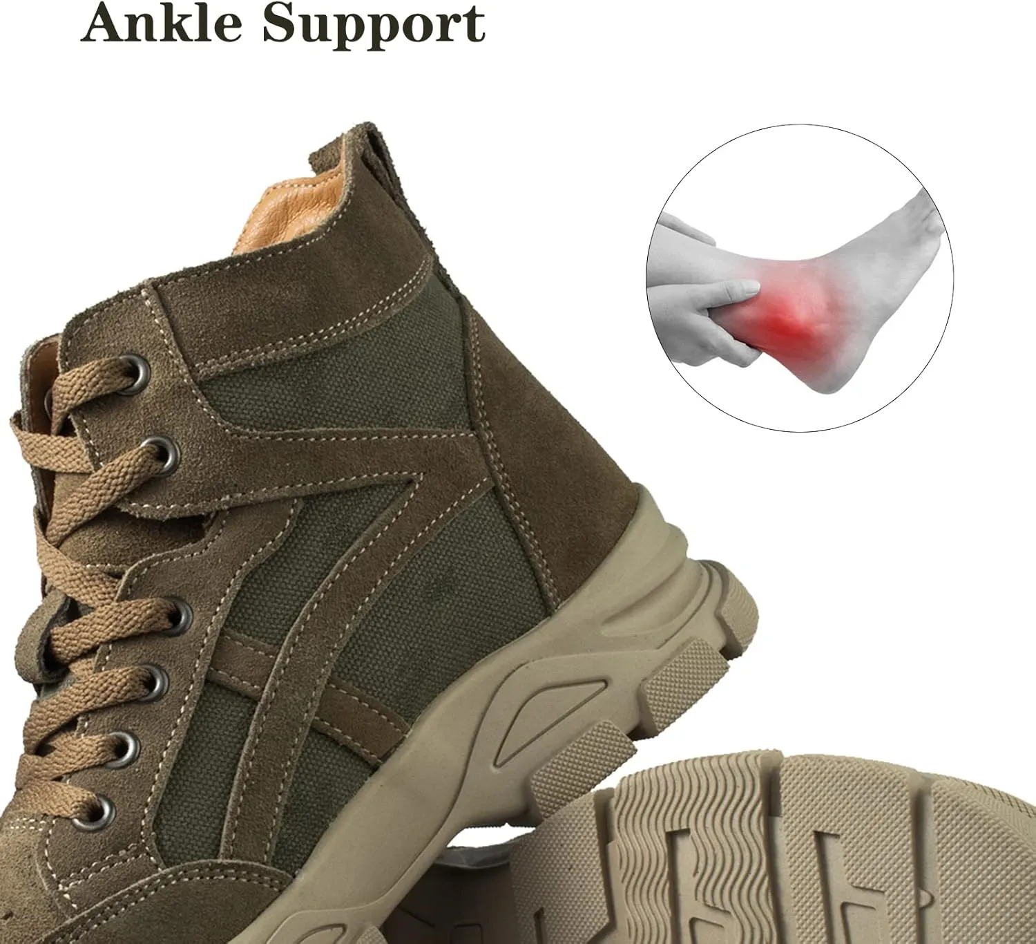 Military Boots for Men Tactical Boots Combat Boots Comfortable Work Boots Desert Boots Patrol Boots Security Boots Hiking Boots Police Boots Camping Boots