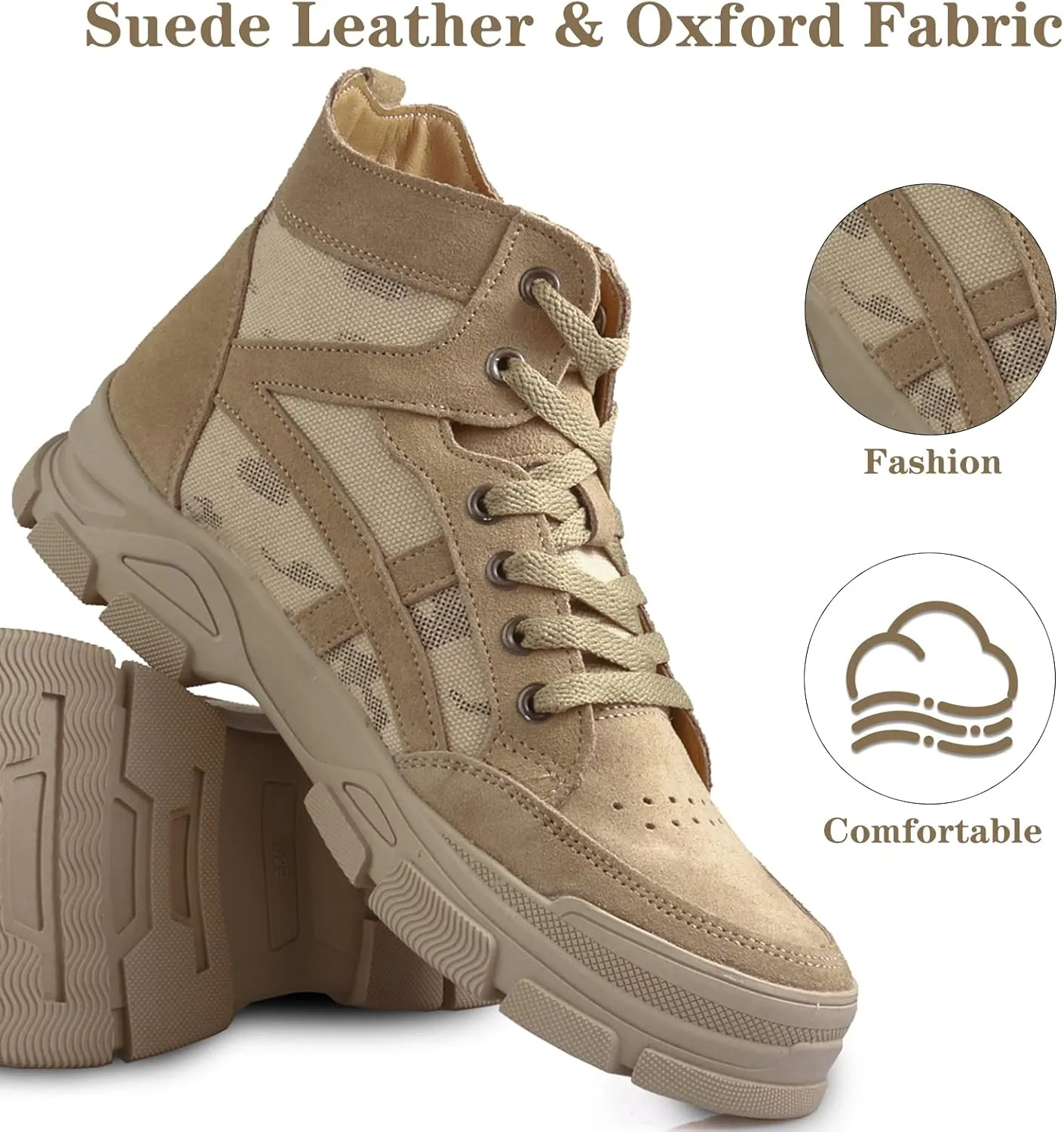 Military Boots for Men Tactical Boots Combat Boots Comfortable Work Boots Desert Boots Patrol Boots Security Boots Hiking Boots Police Boots Camping Boots