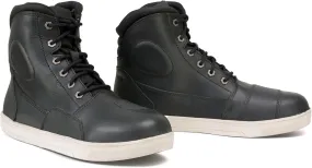 Milwaukee Leather MBM9002 Men's Black Leather Reinforced Street Biker Riding Shoes w/Shift Protect Ankle Support - 11.5