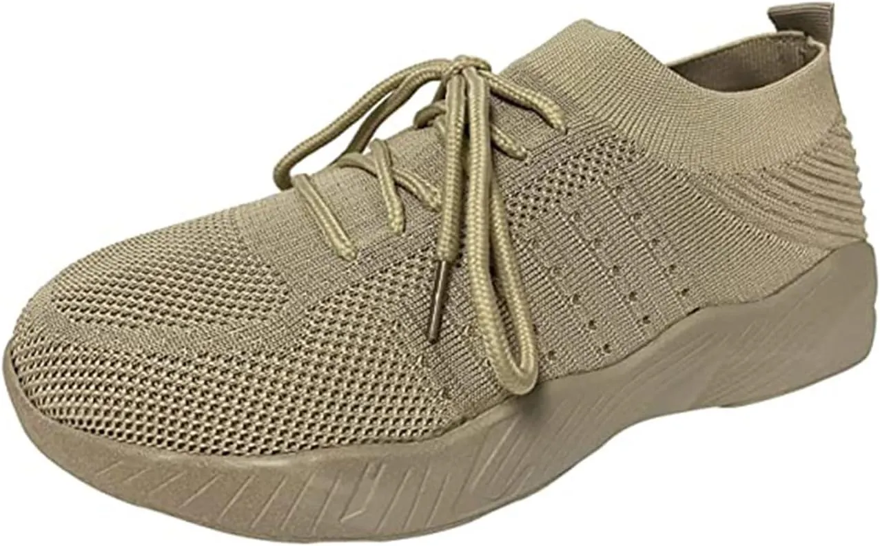 Running Shoes for Women Wide Feet Non Slip Running Shoes Lightweight Breathable Casual Walking Sneakers Fashion Mesh Workout Sports Shoe Workout Casual Sports Gym Athletic Sneaker