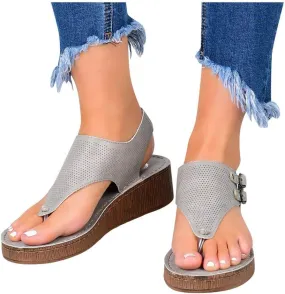 Sandalias para Mujer, Sandals for Women Wedge Summer Beach Platform Espadrille High Heel Sandals