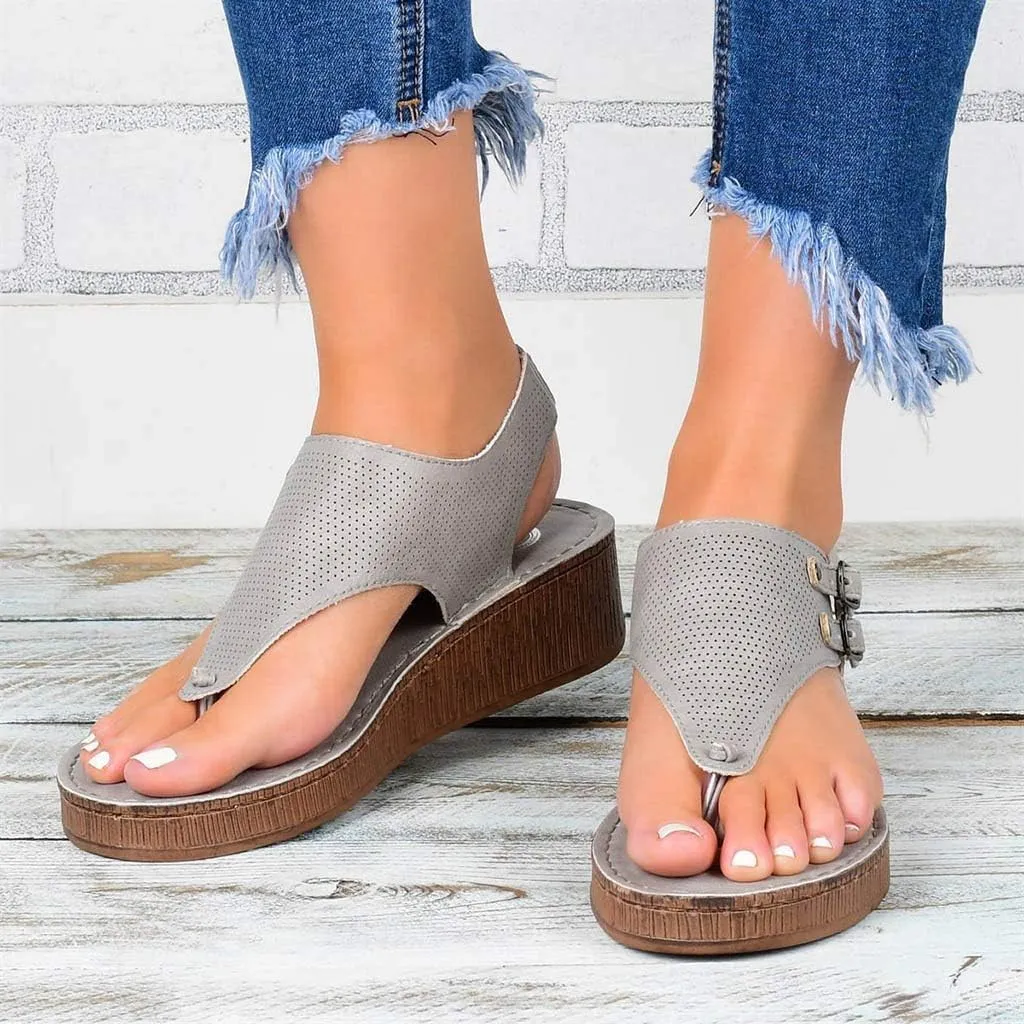 Sandalias para Mujer, Sandals for Women Wedge Summer Beach Platform Espadrille High Heel Sandals