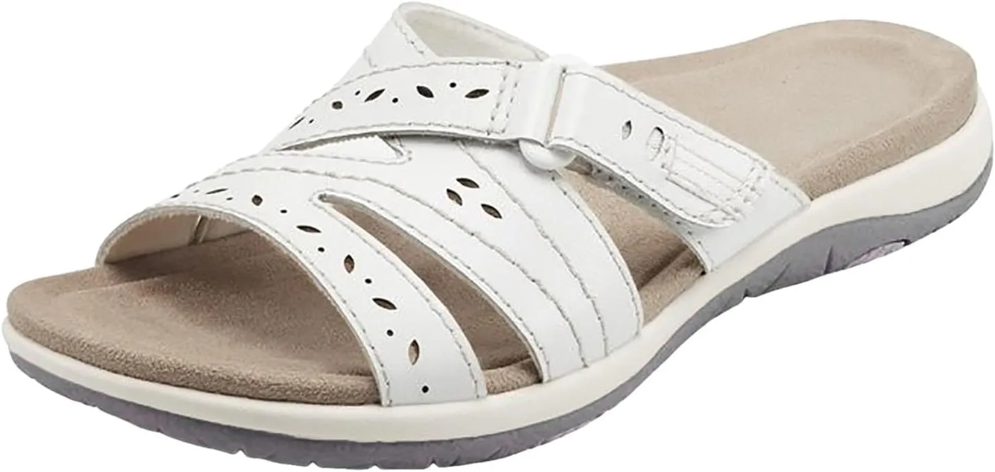 Women Shoes Comfortable Soft Sole Sandals Fashionable Arch Corrective Sandals Designer Flip Flops for Women with Heel